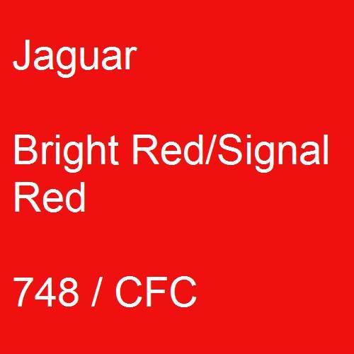 Jaguar, Bright Red/Signal Red, 748 / CFC.